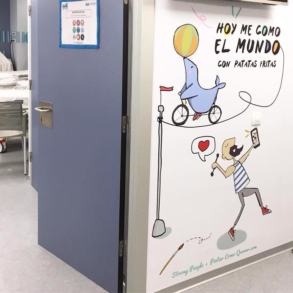 Header de la página de humanización en hospitales